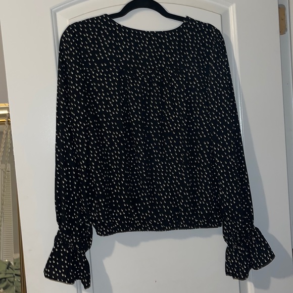 Polka Dot wrap blouse - Picture 7 of 7